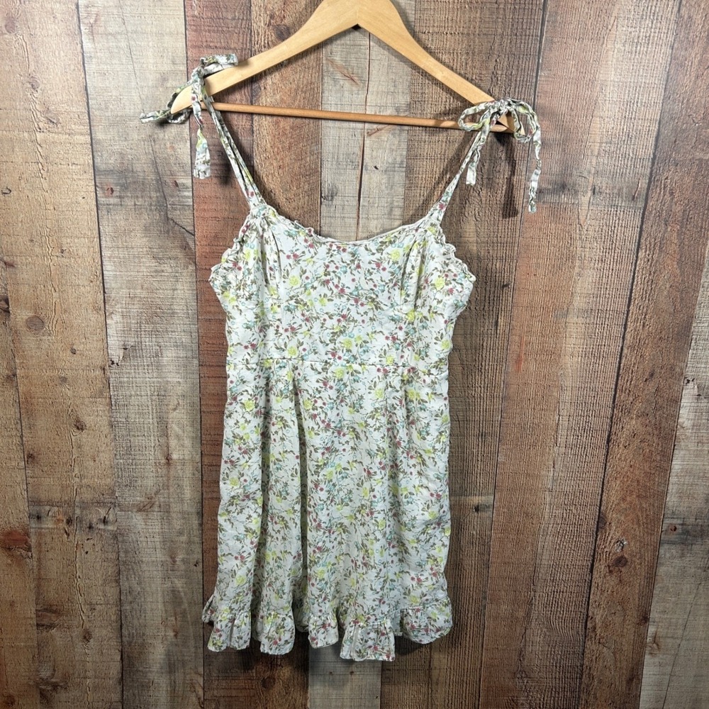 Wild Fable Fairy Floral Dress Ruffle Babydoll Whimsy Medium Romantic